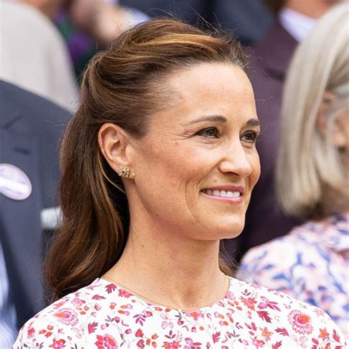 Pippa Middleton giggling