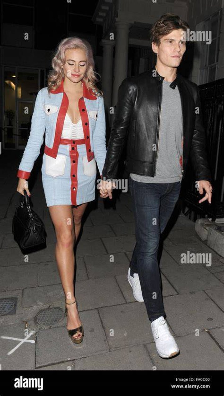 Pixie Lott and boyfriend Oliver Cheshire