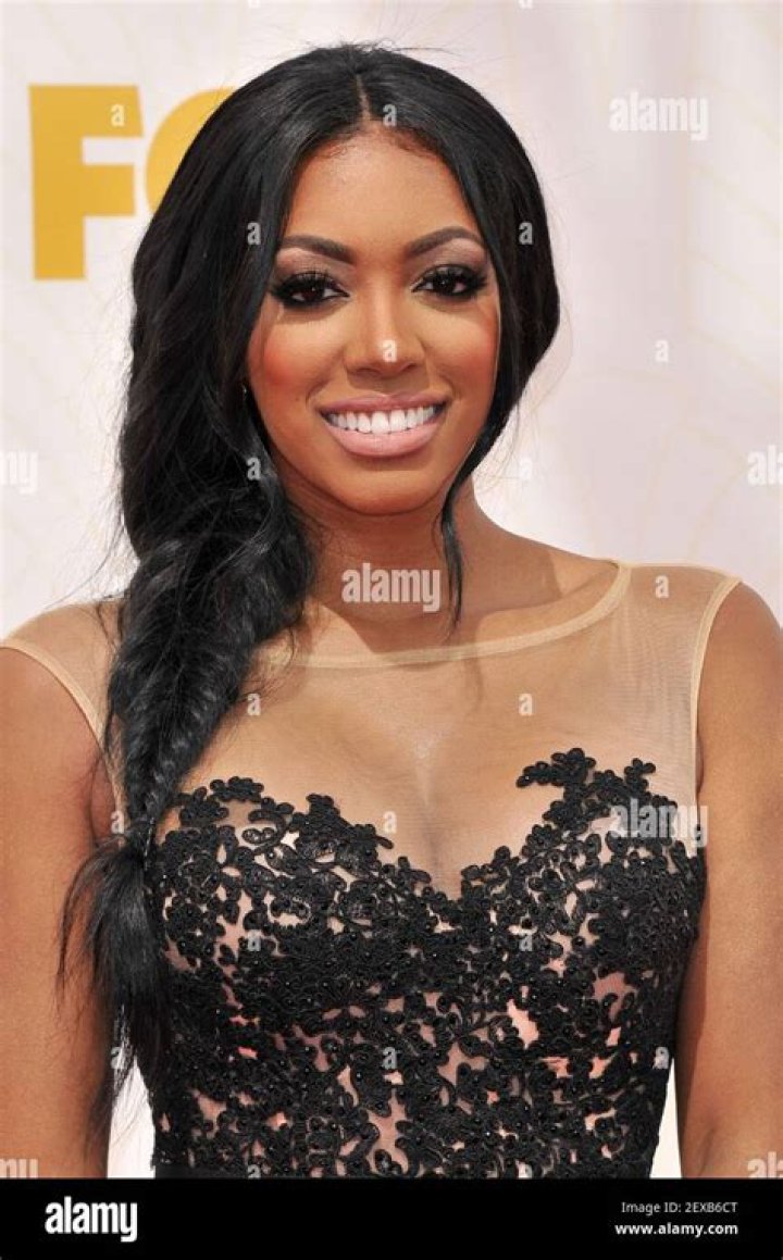 Porsha Williams at the 67th Annual Primetime Emmy Awards in September 2015