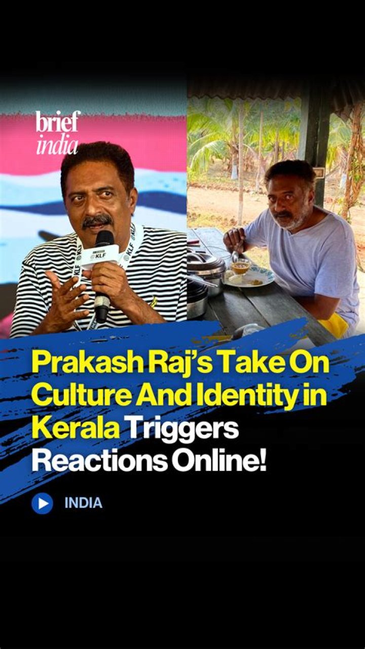Prakash Raj at Kerala Literature Festival 2018