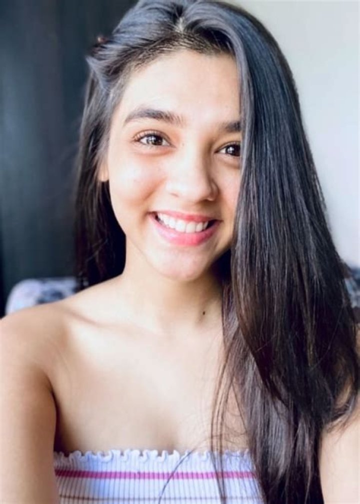 Pranali Rathod as seen while taking a selfie in May 2021