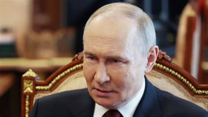 President Vladimir Putin as seen in his official portrait
