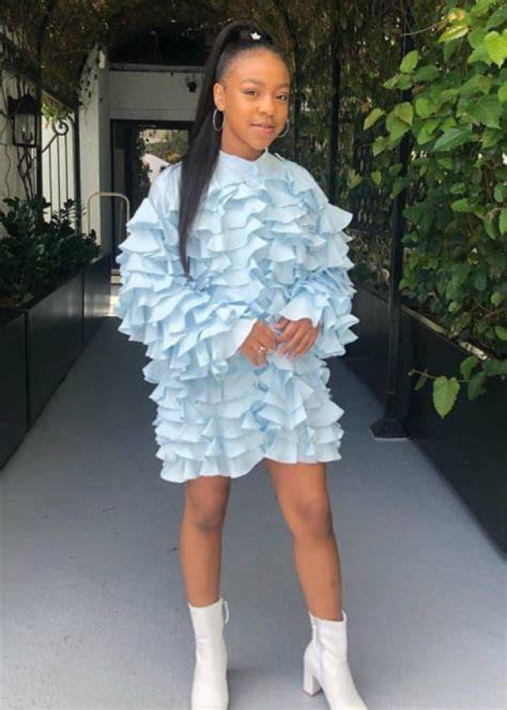 Priah Ferguson in an Instagram post as seen in June 2019