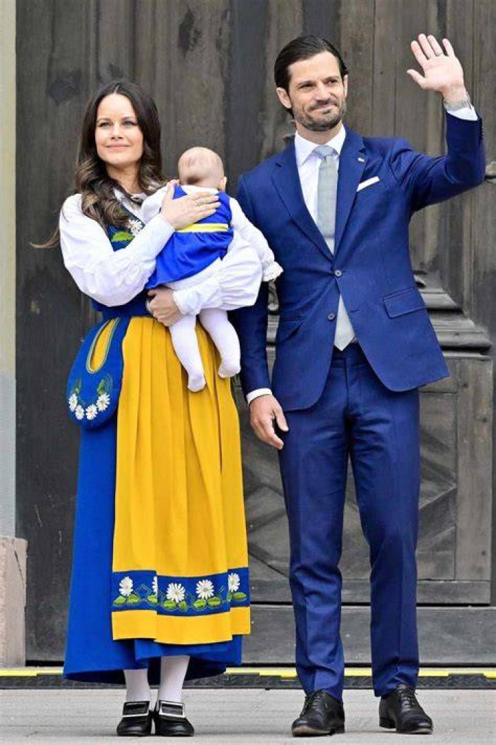 Prince Carl Philip and Princess Sofia on their wedding day on June 13, 2015