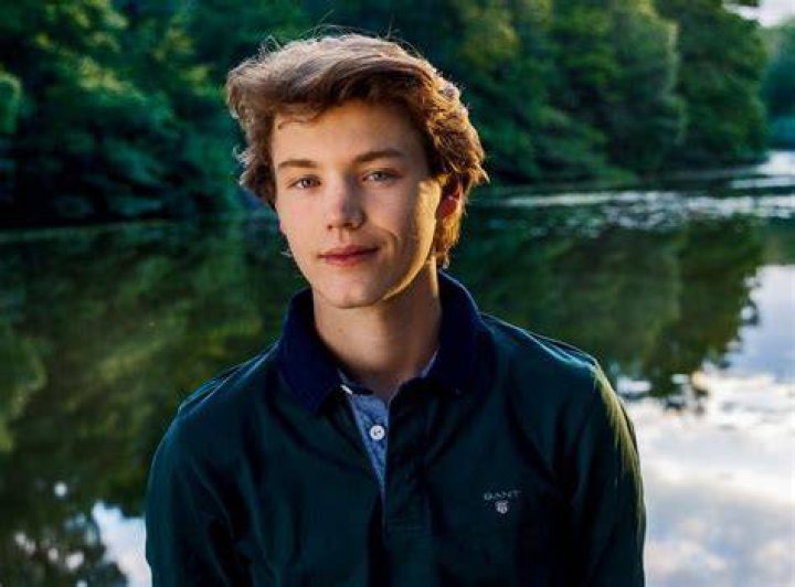 Prince Felix of Denmark photographed while attending the opening of the area Ninjago World in the amusement park Legoland Billund Resort in Denmark in March 2016