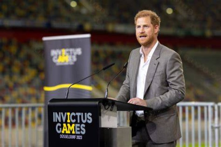 Prince Harry at the Invictus Games Orlando during ESPN Wide World of Sports in May 2016 in Florida