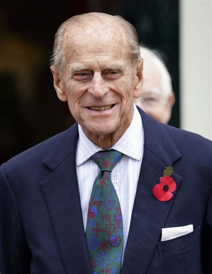 Prince Philip, Duke of Edinburgh as seen while looking at City Hall in London, England, United Kingdom in November 2008