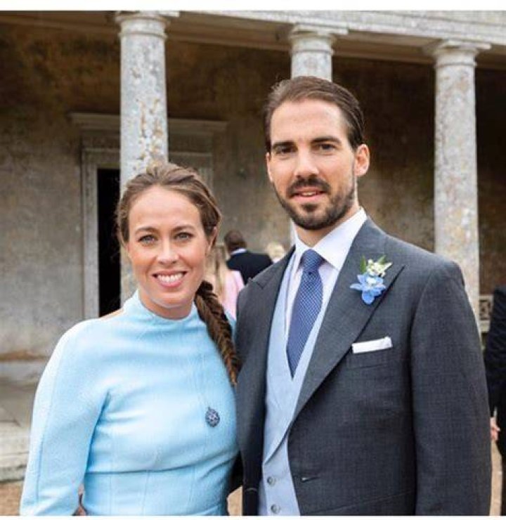 Prince Philippos of Greece and Denmark as seen at the wedding of Victoria, Crown Princess of Sweden and Daniel Westling in 2010