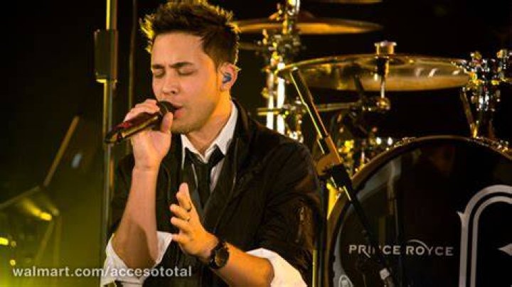 Prince Royce on Acceso Total in 2012
