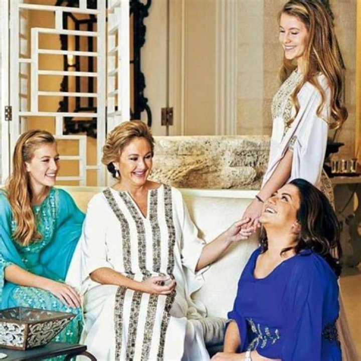 Princess Aisha bint Faisal as seen while smiling for a picture