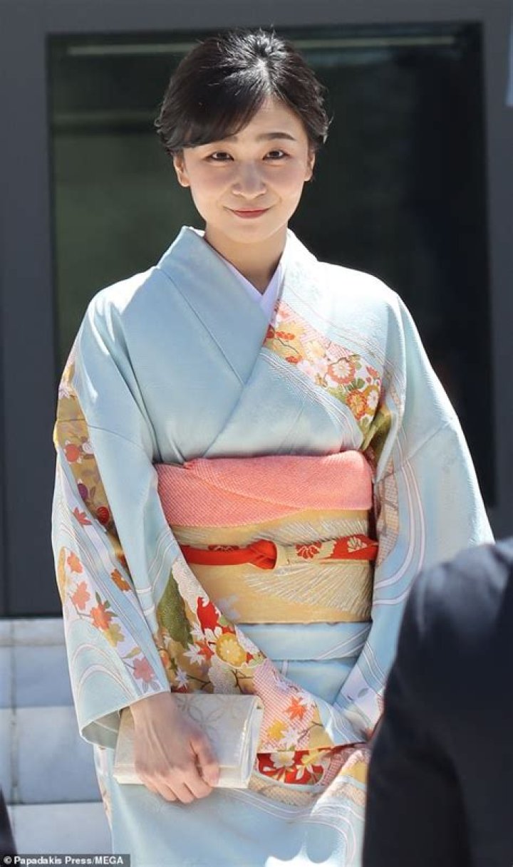 Princess Kako of Akishino at the Tokyo Imperial Palace during the New Year's Greeting in 2015