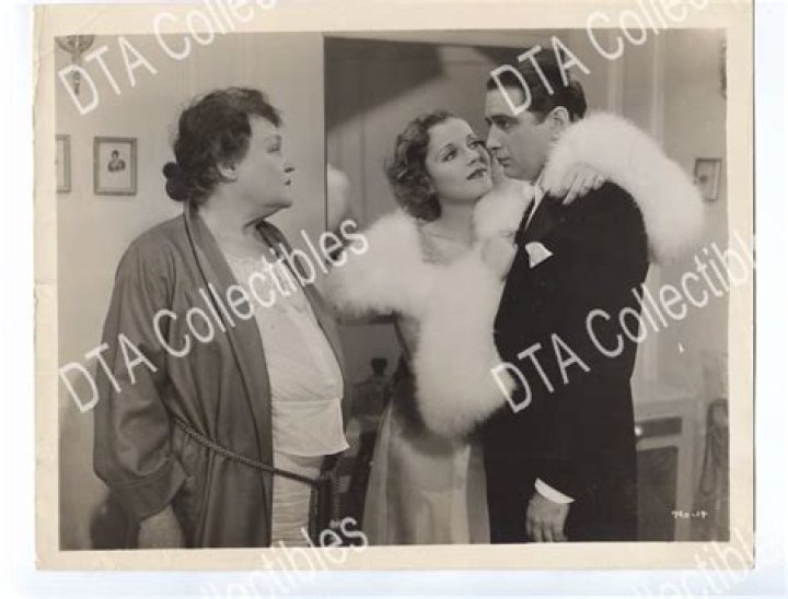 Promotional still from the 1930 film The Blue Angel, published in National Board of Review Magazine