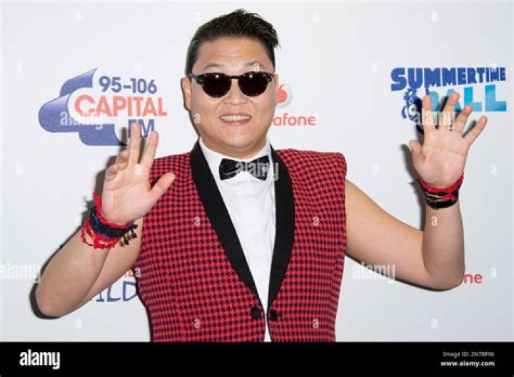 Psy at the Capital Summertime Ball in London in June 2013