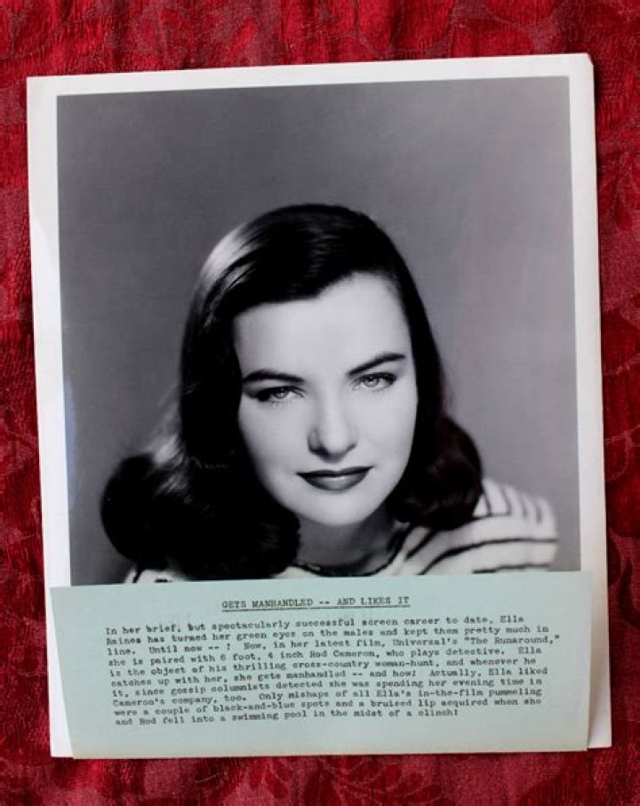 Publicity still of Ella Raines and Franchot Tone in the 1944 film, Phantom Lady
