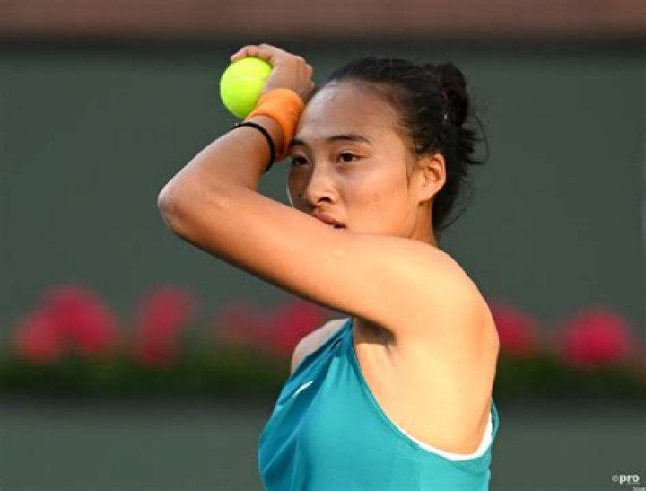 Qinwen Zheng as seen in an Instagram Post in October 2022