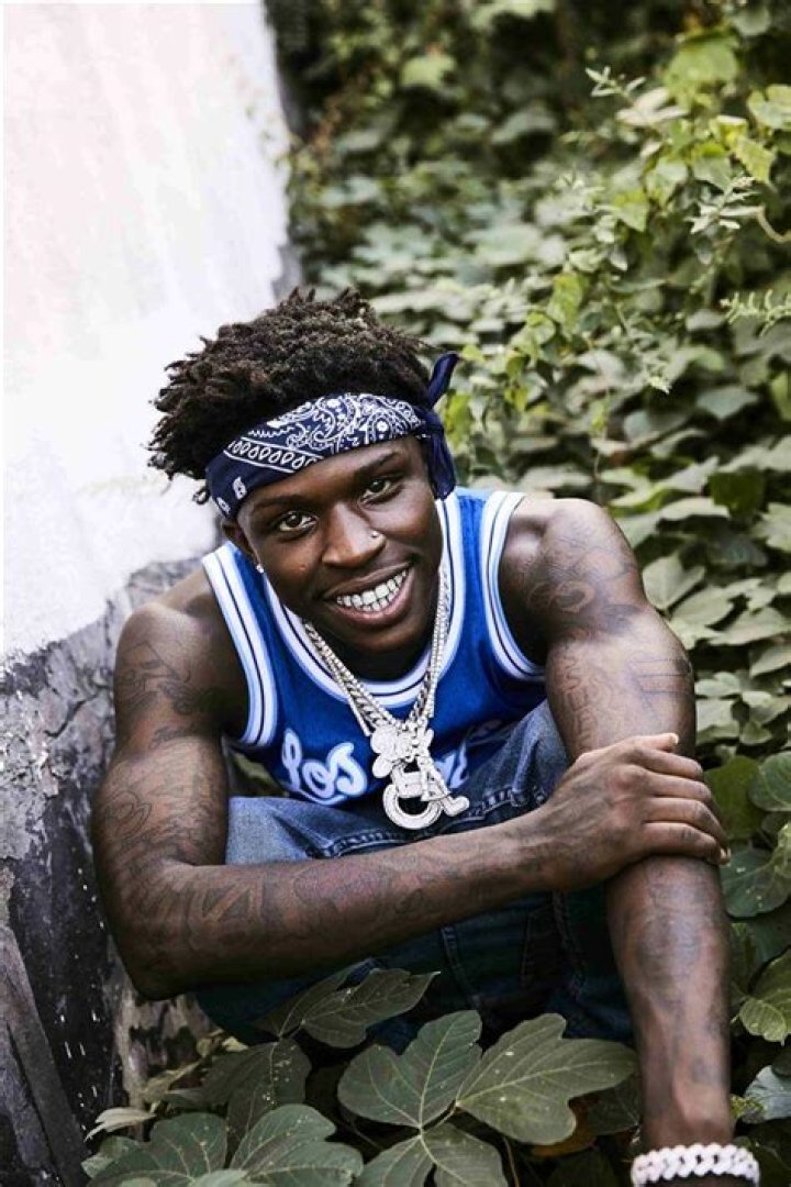 Quando Rondo as seen while smiling for a picture at Icebox in 2019