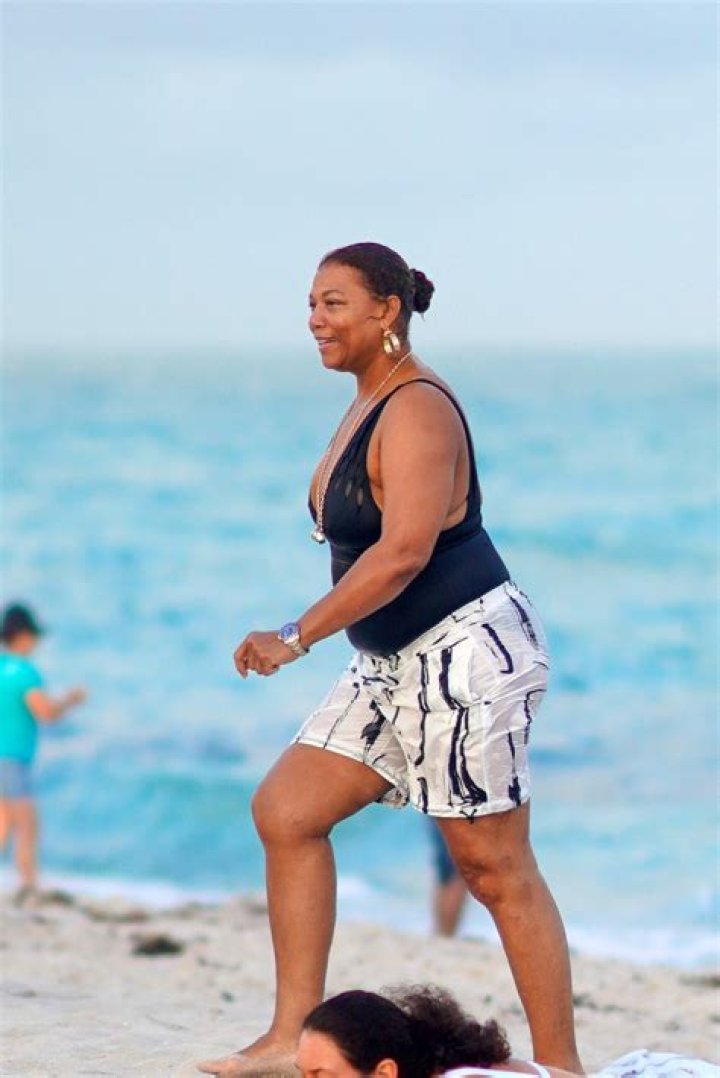 Queen Latifah&rsquo;s beach body during a vacation in Brazil in January 2015