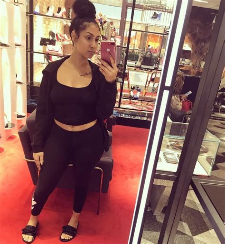 Queen Naija in a selfie in July 2018