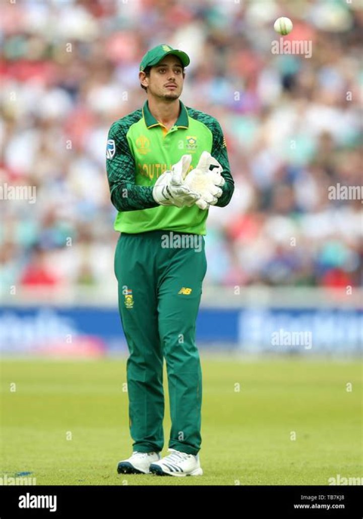 Quinton de Kock during a match in November 2014