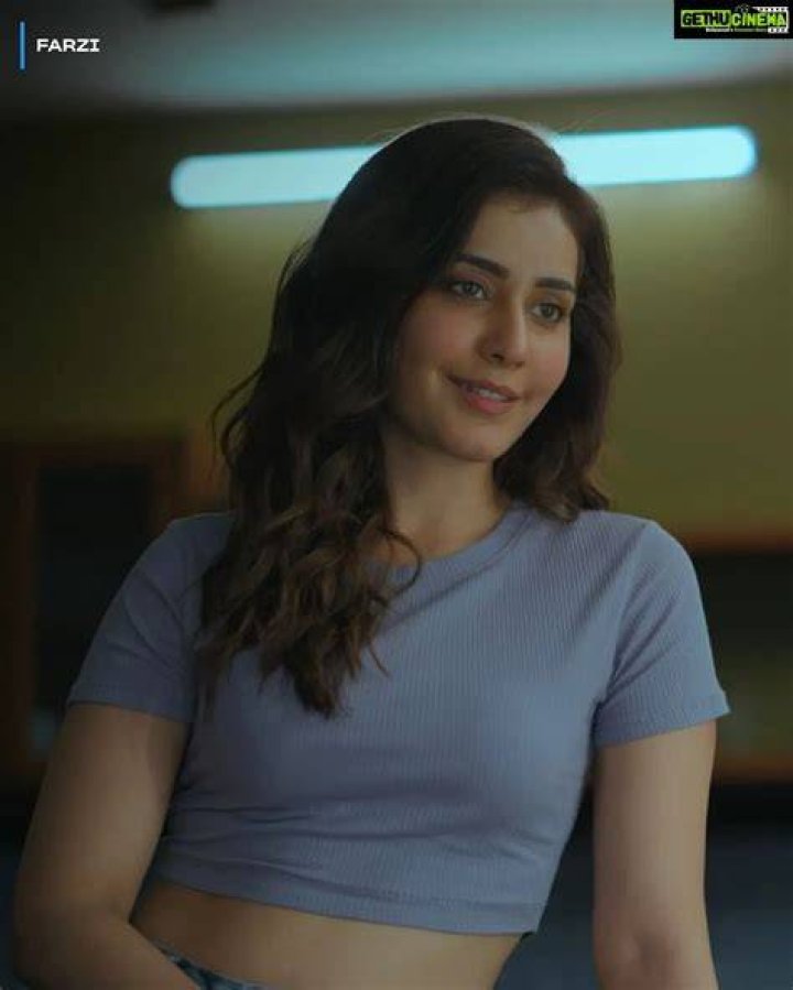 Raashi Khanna in an Instagram selfie as seen in December 2018
