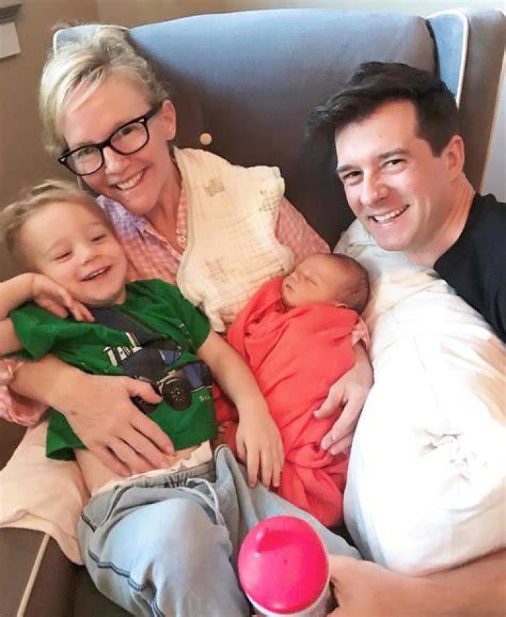 Rachael and Christian Hebel as seen in 2019