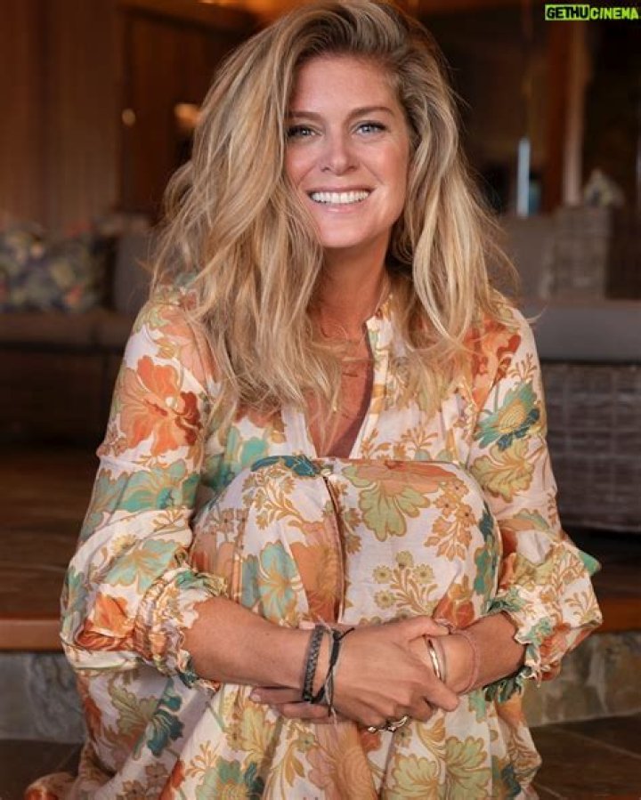 Rachel Hunter in an Instagram selfie as seen in September 2019