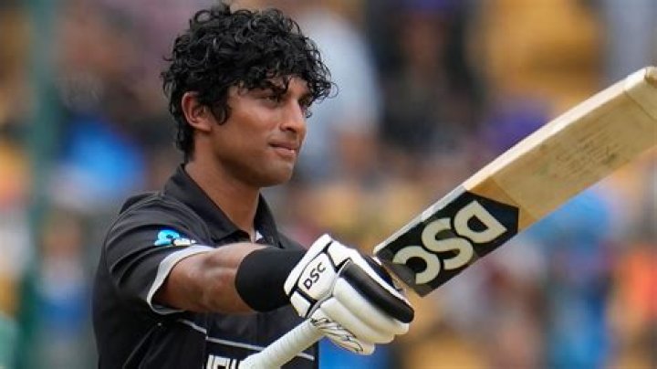 Rachin Ravindra as seen while smiling for a picture in Queenstown, New Zealand in January 2022