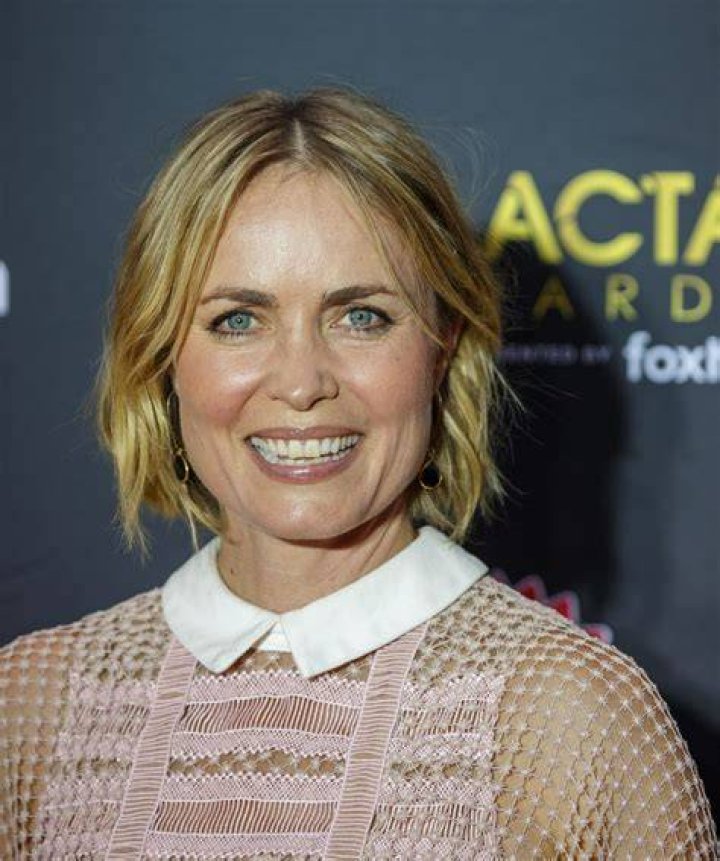 Radha Mitchell at the AACTA Awards From Sydney, Australia in January 2012