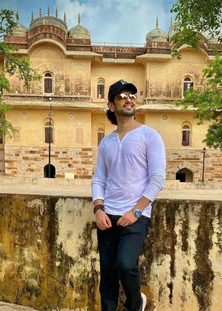 Rahul Sharma as seen while posing for a picture in 2021