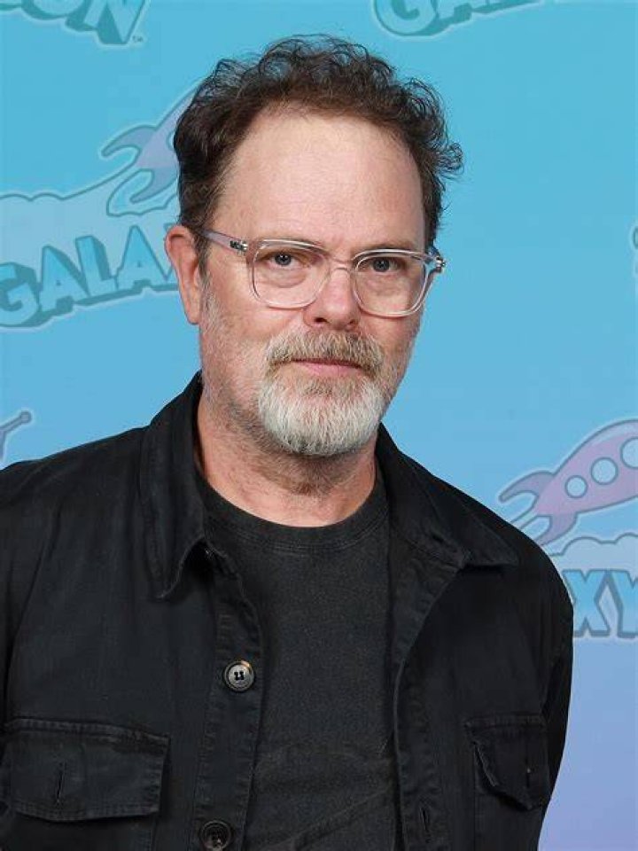 Rainn Wilson in an Instagram selfie at Chicago in March 2018