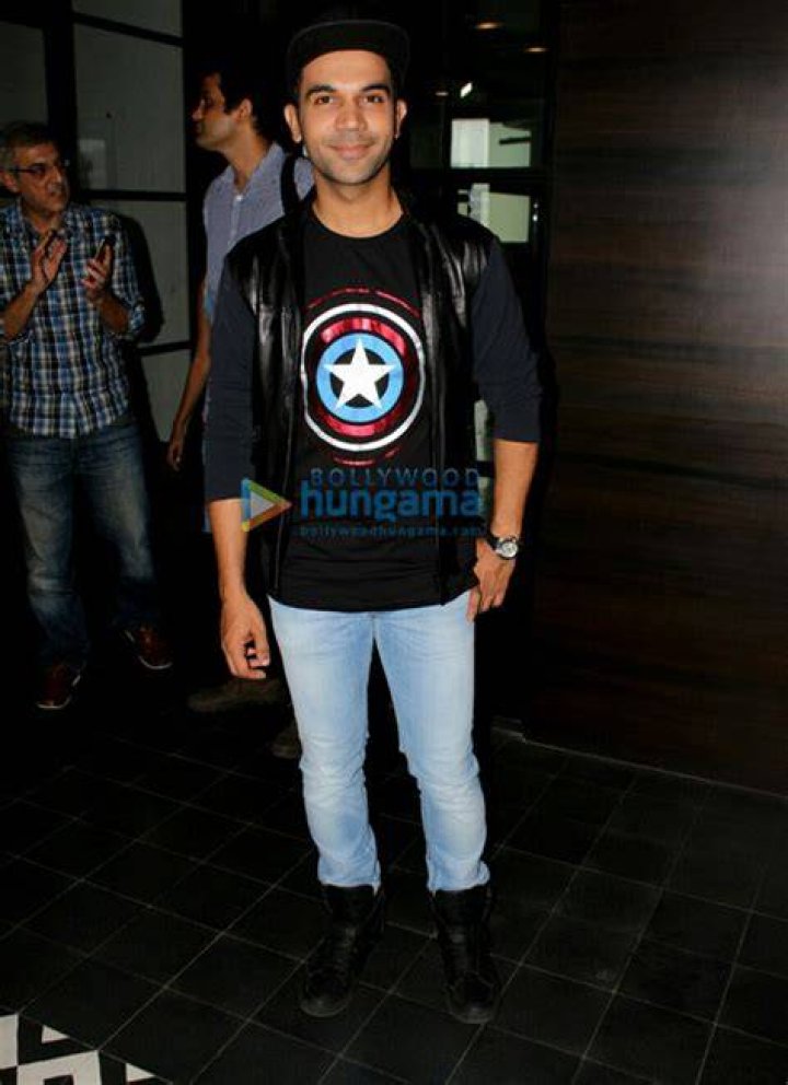 Rajkummar Rao at Eros International office in September 2017