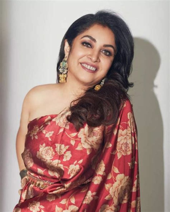 Ramya Krishnan as seen in a selfie that was taken in August 2021