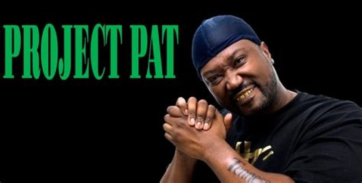 Rapper Project Pat performing at an event in 2008