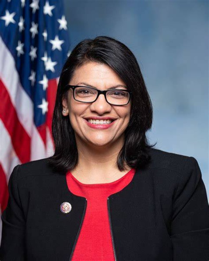 Rashida Tlaib as seen at her campaign headquarters in Detroit, Michigan in 2018