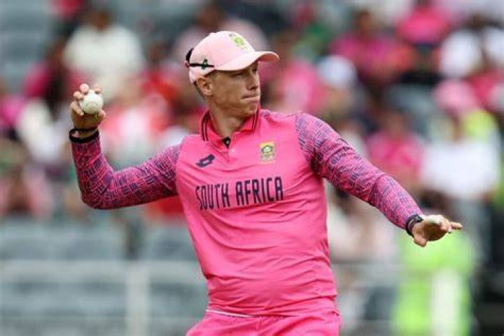 Rassie van der Dussen as seen in an Instagram Post in September 2020