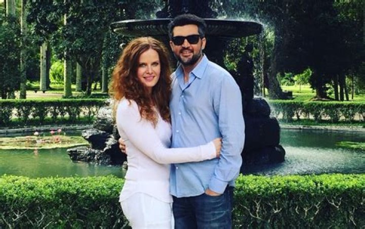 Rebecca Mader and Marcus Kayne in April 2017