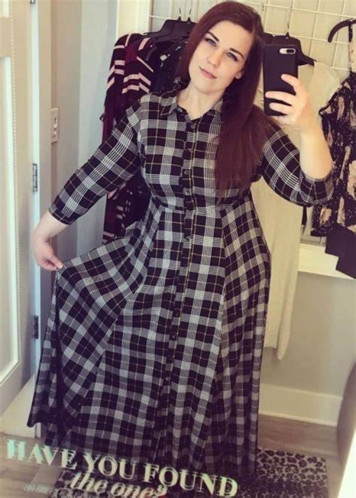 Rebecca Parham as seen in a selfie that was taken in November 2020