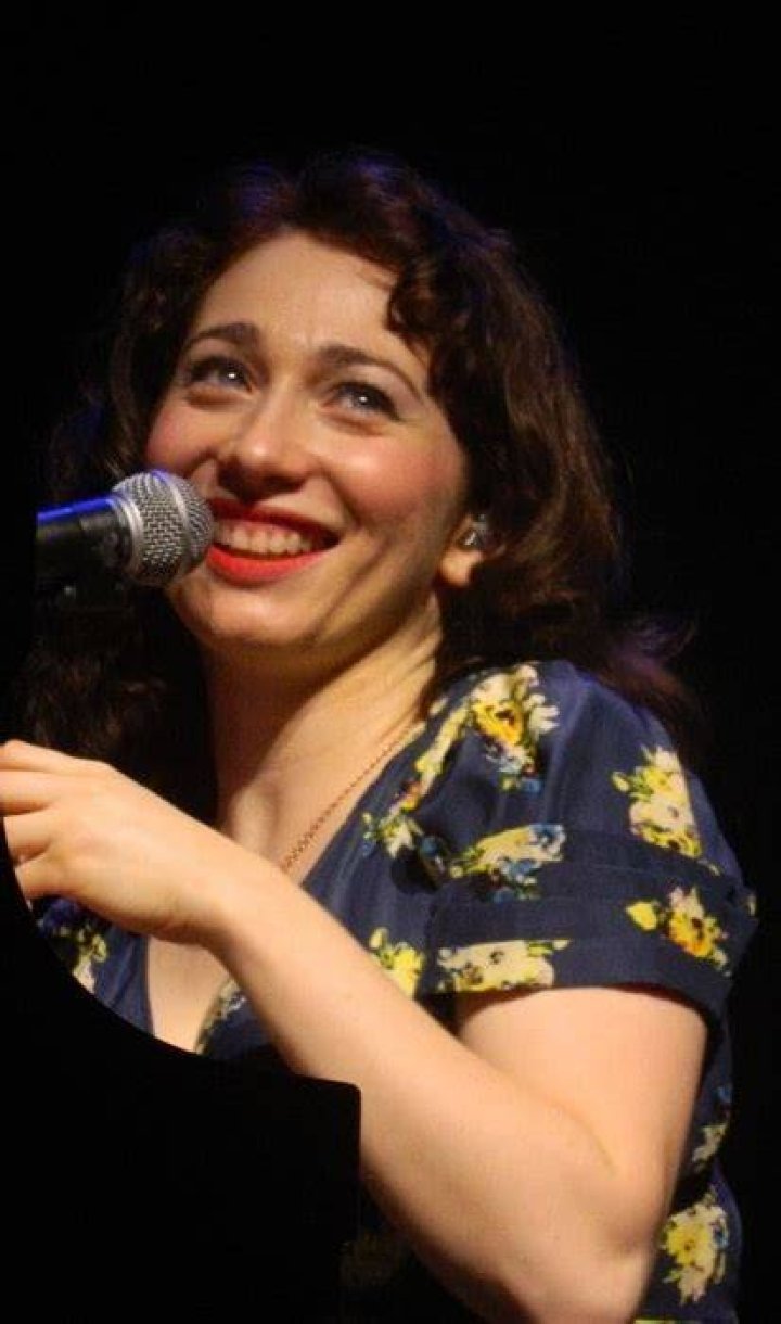 Regina Spektor as seen while posing for the camera at the 120th Anniversary of Carnegie Hall in The Museum of Modern Art, New York City, New York in April 2011