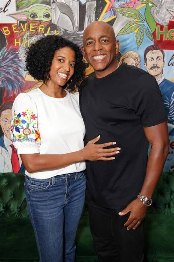 Renee Elise Goldsberry and Alexis Johnson at the Eclipsed Broadway opening night in March 2016