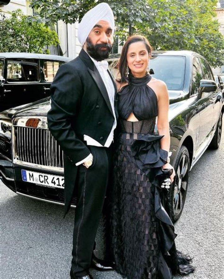 Reuben Singh and Baani as seen in September 2017