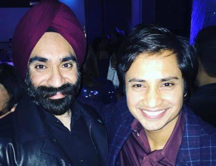 Reuben Singh (Left) and Aditya Mittal as seen in December 2016