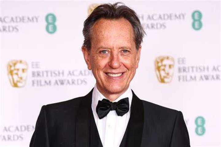 Richard E. Grant with his daughter as seen in January 2019