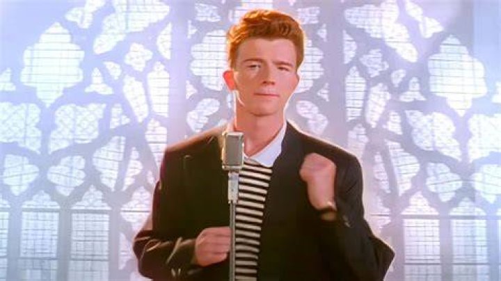 Rick Astley as seen on stage in 2014