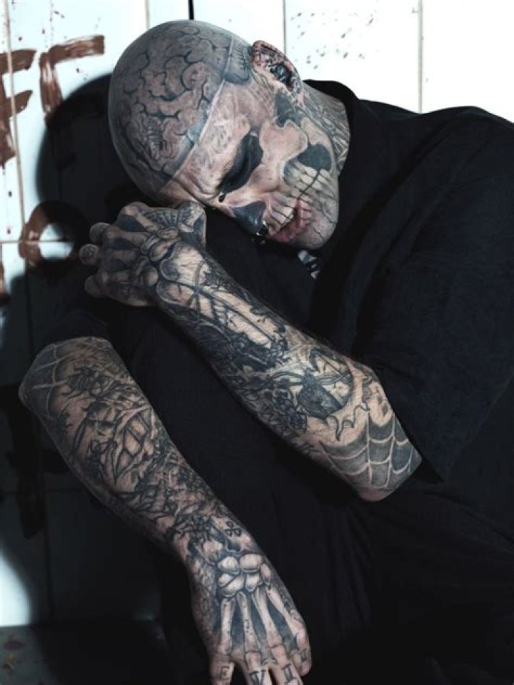 Rick Genest as seen in September 2011
