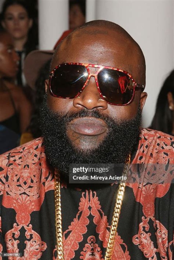 Rick Ross at the Pyer Moss Fashion Show during MADE Fashion Week in September 2016
