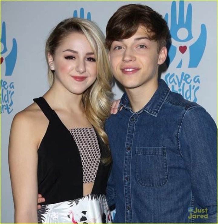 Ricky Garcia and Chloe Lukasiak at the Save a Child's Heart Gala in November 2015