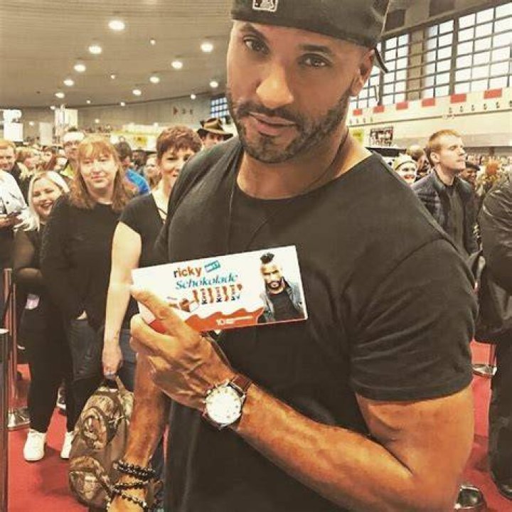 Ricky Whittle during German Comic-Con in December 2017