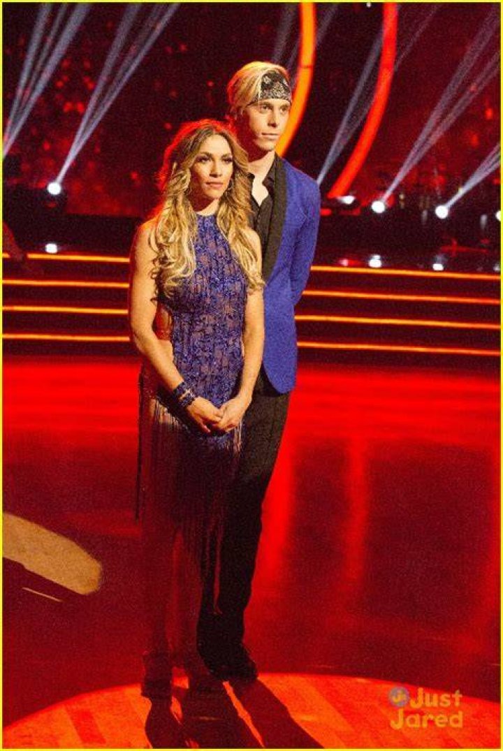 Riker Lynch during DWTS dance rehearsals in March 2015