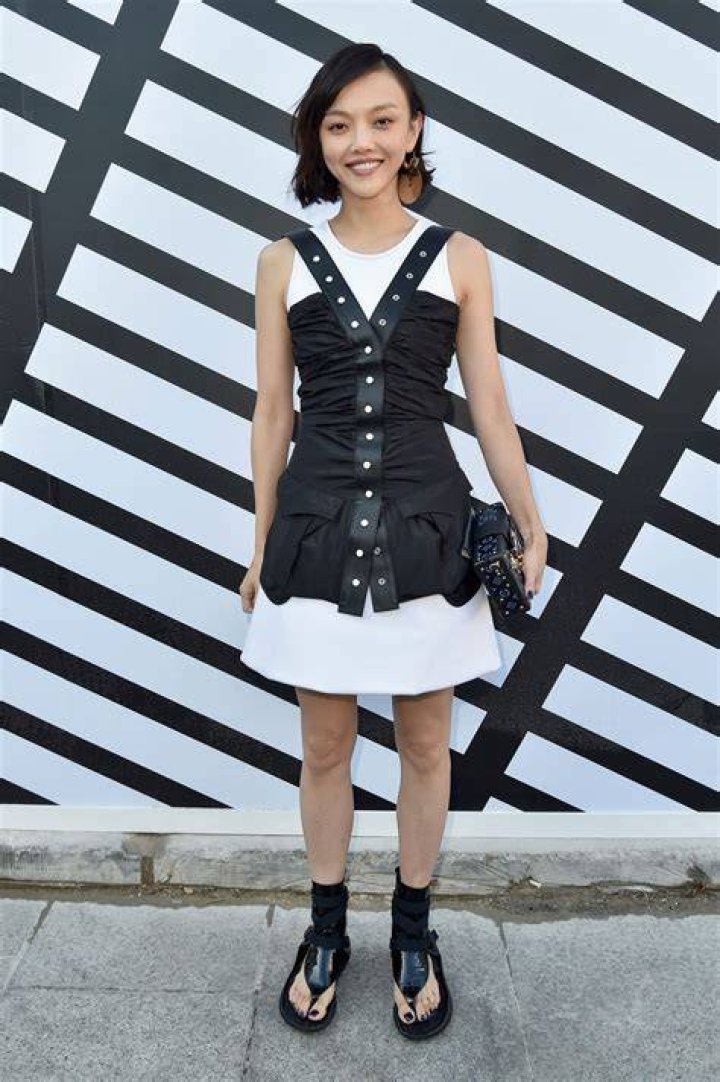 Rila Fukushima at the "Ghost In The Shell" World premiere