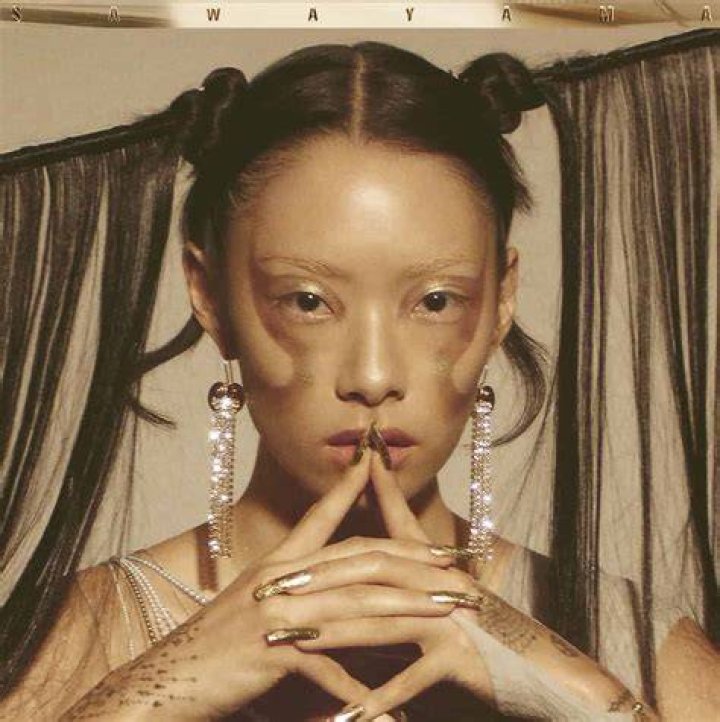 Rina Sawayama in a picture taken while performing like at School Night at Bardot Hollywood in Los Angeles, California, on Monday, April 30, 2018